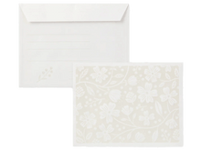 Light Blue Flowers, Letter Stationery Set