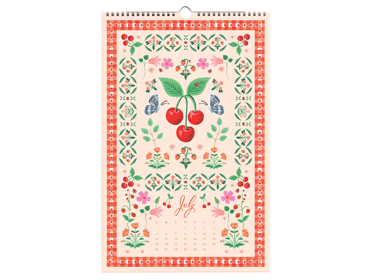 2026 Flora Wall Calendar – Noteworthy Paper & Press