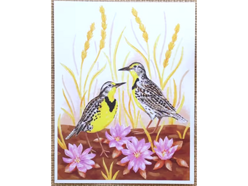 Meadowlark Postcard