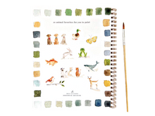 Animals Watercolor Workbook
