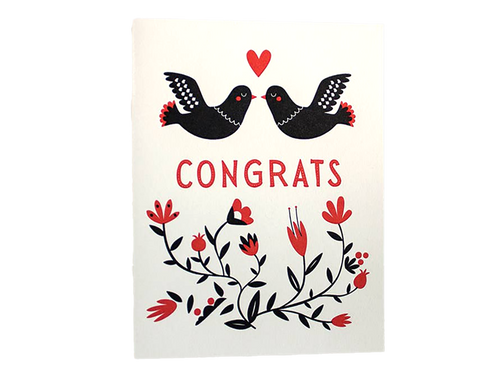 Congrats Doves, Single Card