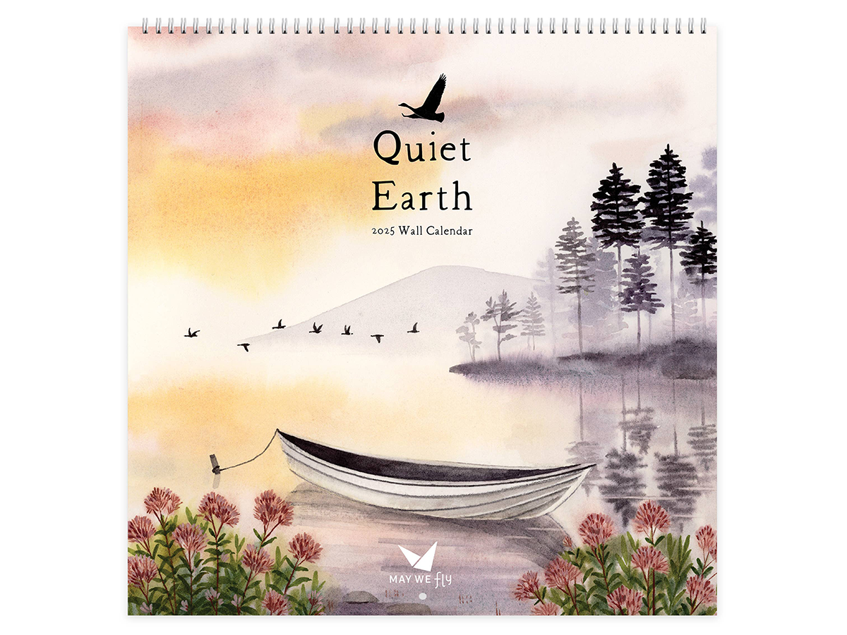 2025 Quiet Earth Wall Calendar Noteworthy Paper & Press Quiet Man Calendar 2025