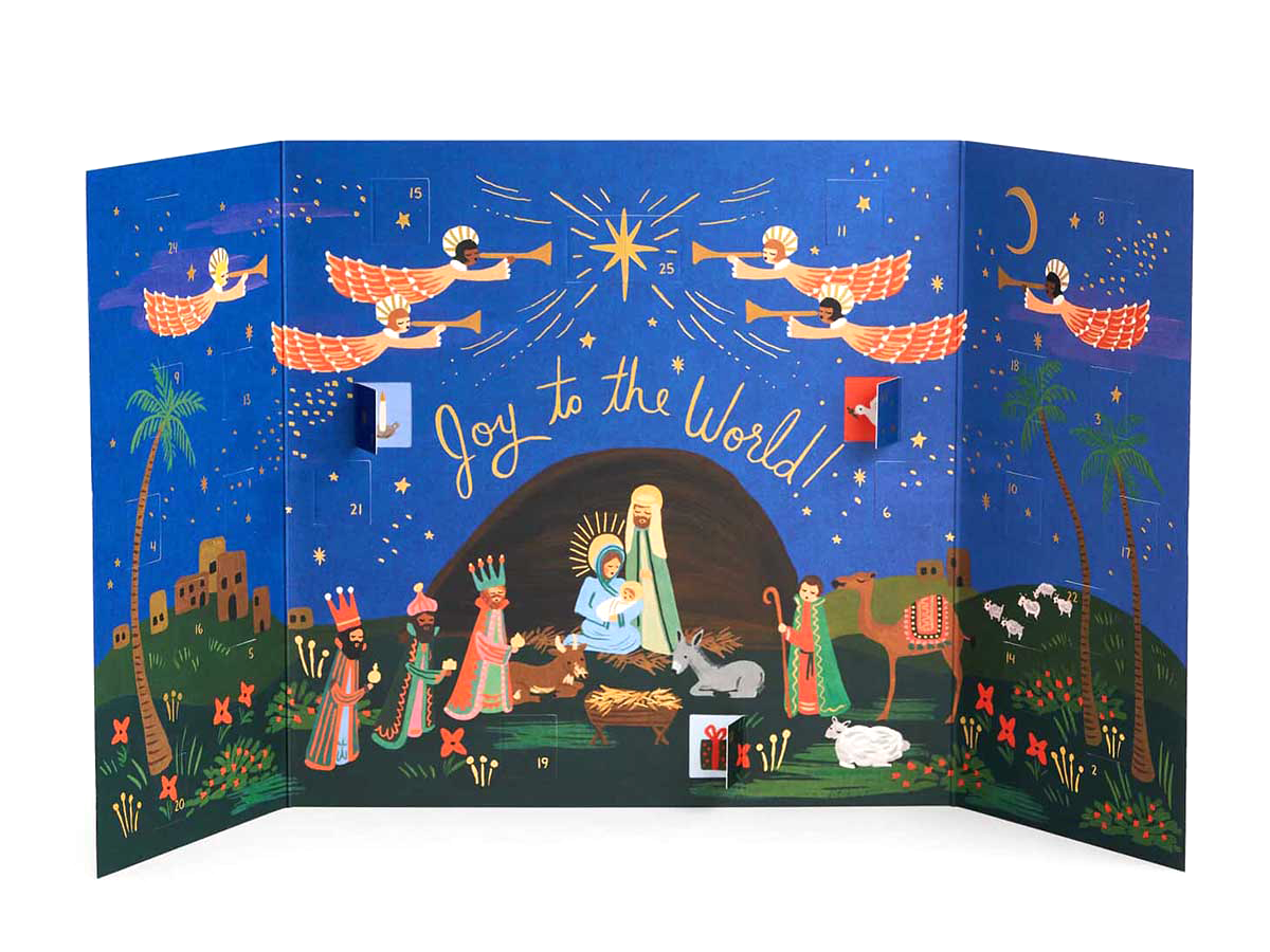 Nativity Advent Calendar Noteworthy Paper & Press