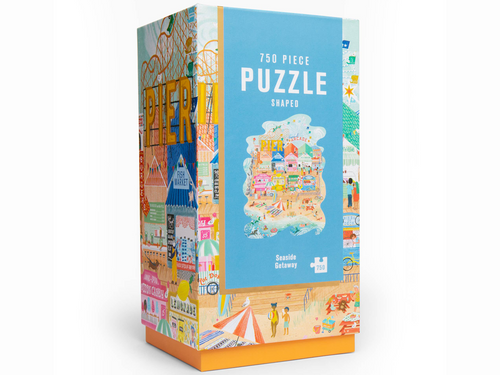 Seaside Getaway, 750-Piece Shape Puzzle