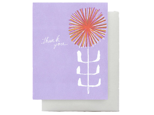 Thistle Thank You, Single Card