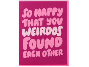 Weirdos Found Each Other, Single Card
