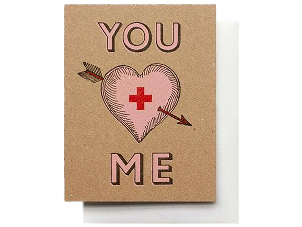 You + Me Valentine, Single Card – Noteworthy Paper & Press