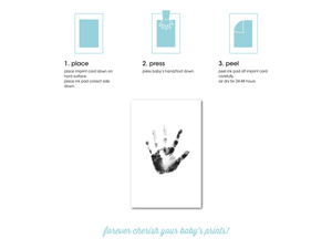 Baby Handprint/Footprint Clean-Touch Ink Pad Kit