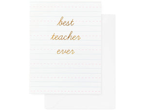 Best Teacher Ever, Single Card