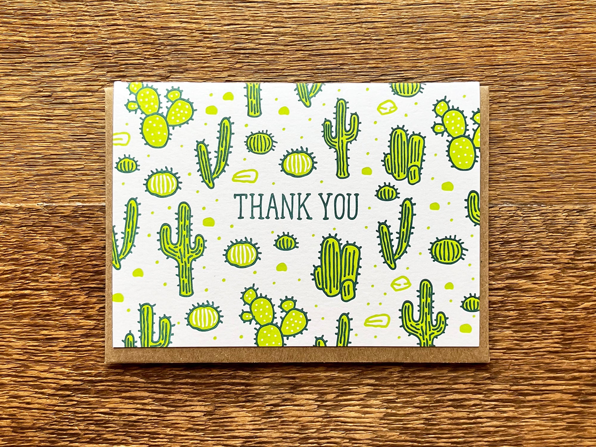Cactus Thank You, Greeting Card – Noteworthy Paper & Press