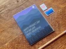 Dad Mountains Card