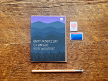 Dad Mountains Card