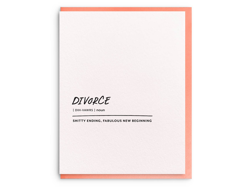 Divorce, Single Card