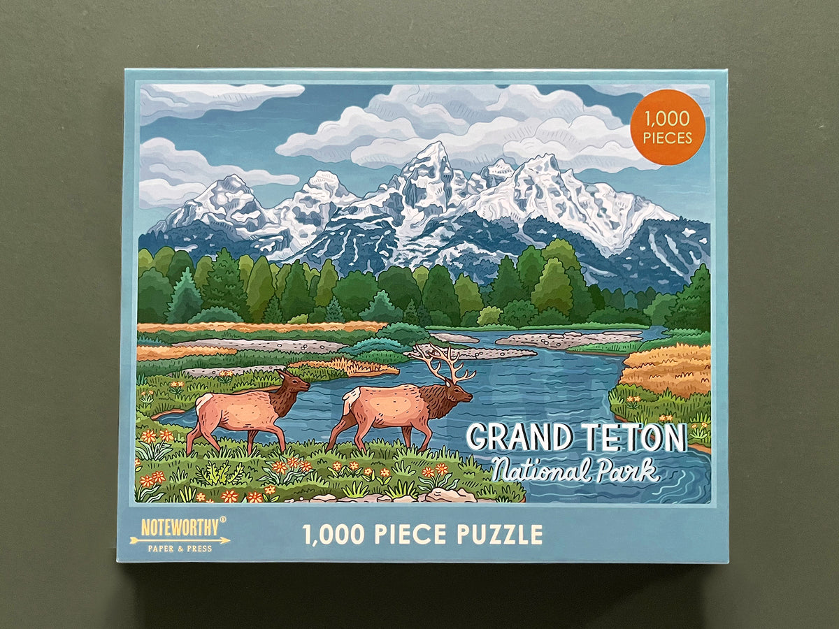 Grand Teton National Park Puzzle – Noteworthy Paper & Press