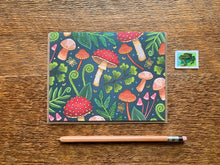 Mushrooms Pattern Card