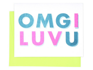 OMG I LUV U, Single Card