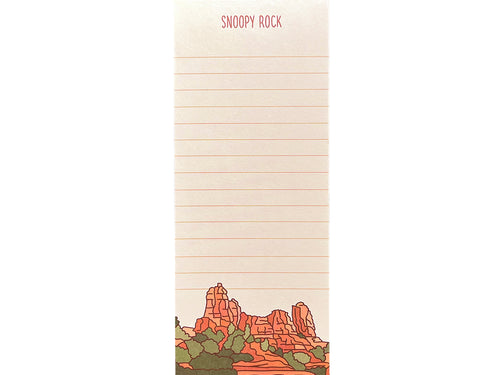Sedona (Snoopy Rock) Notepad