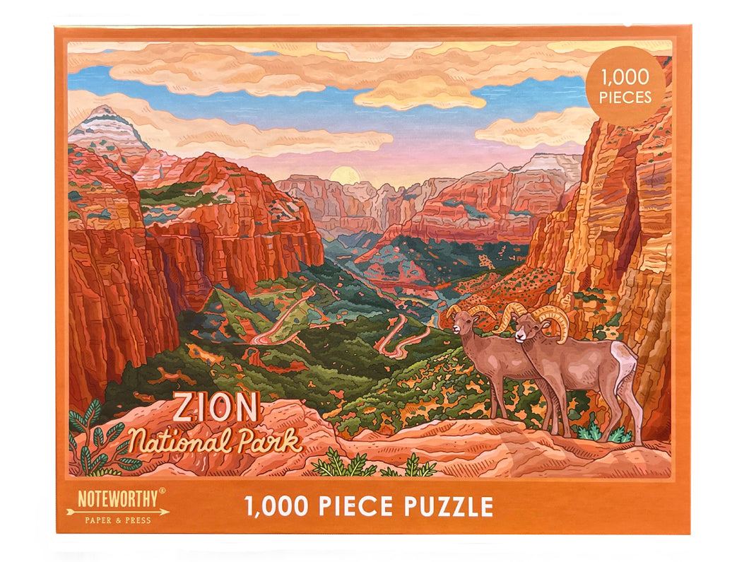 Zion National Park Puzzle