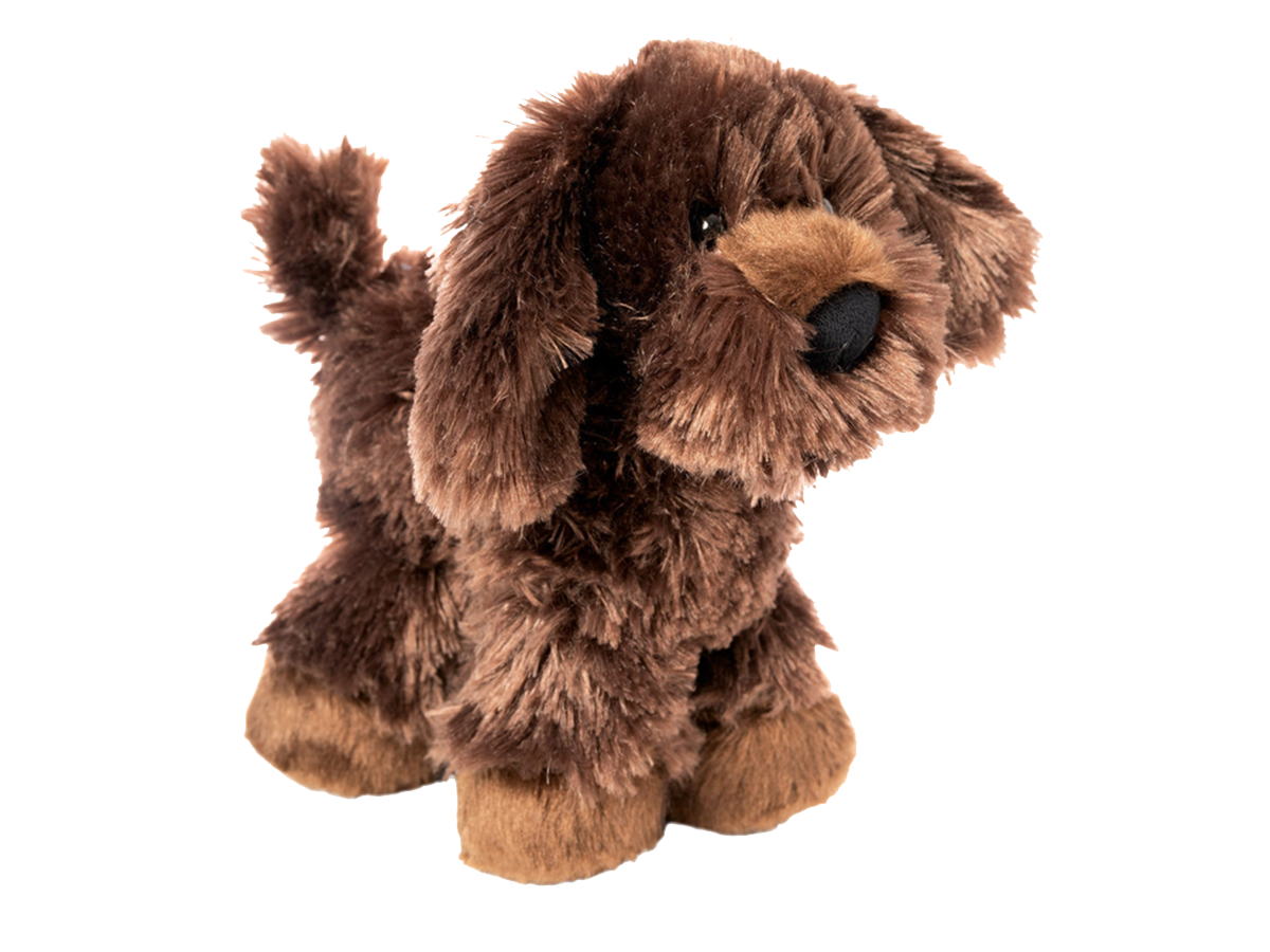 Woolies Brown Dog, Plush Toy Noteworthy Paper & Press