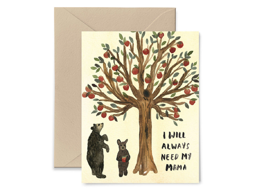 I Will Always Need My Mama, Single Card