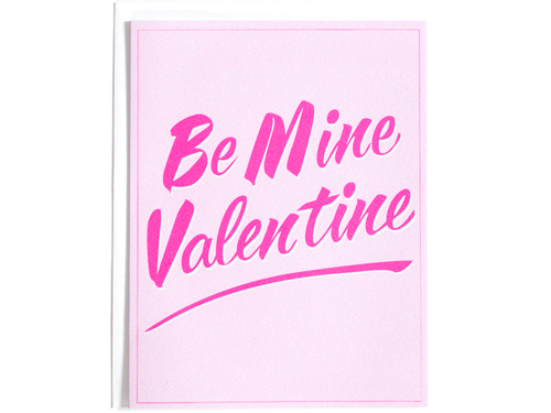 Be Mine Valentine, Single Card