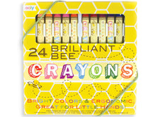 Brilliant Bee Crayons, Set of 24