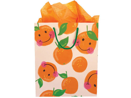 Smiley Orange, Gift Bag