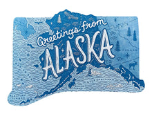 Greetings from Alaska Postcard