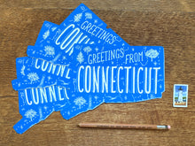 Greetings from Connecticut Postcard