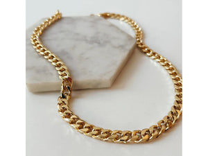 Curb Link Chain Necklace, 16"