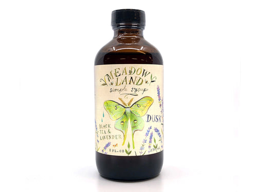 Dusk: Black Tea & Lavender Simple Syrup