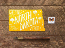Greetings from North Dakota Postcard