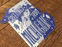Greetings from Michigan Postcard