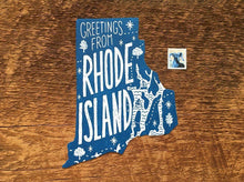 Greetings from Rhode Island Postcard