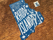Greetings from Rhode Island Postcard