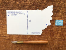 Greetings from Indiana Postcard