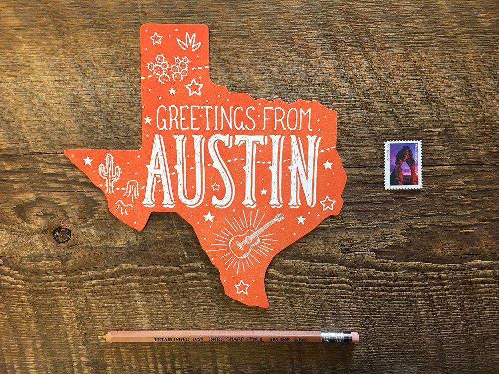Postcards  Print Austin