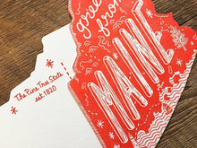 Greetings from Maine Postcard