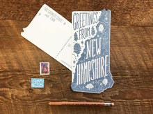 Greetings from New Hampshire Postcard