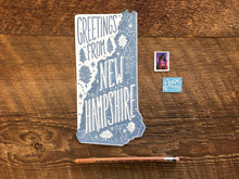 Greetings from New Hampshire Postcard
