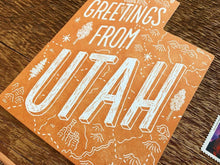 Greetings from Utah Postcard
