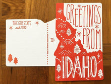 Greetings from Idaho Postcard