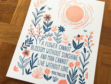 Muller Quote Art Print