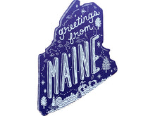 Greetings from Maine Postcard