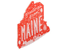 Greetings from Maine Postcard