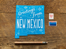 Greetings from New Mexico Postcard