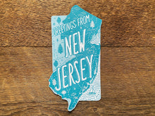 Greetings from New Jersey Postcard