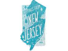 Greetings from New Jersey Postcard