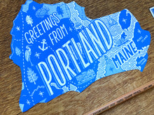 Greetings from Portland, Maine Postcard