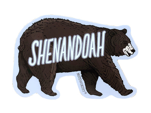 Shenandoah Black Bear Sticker